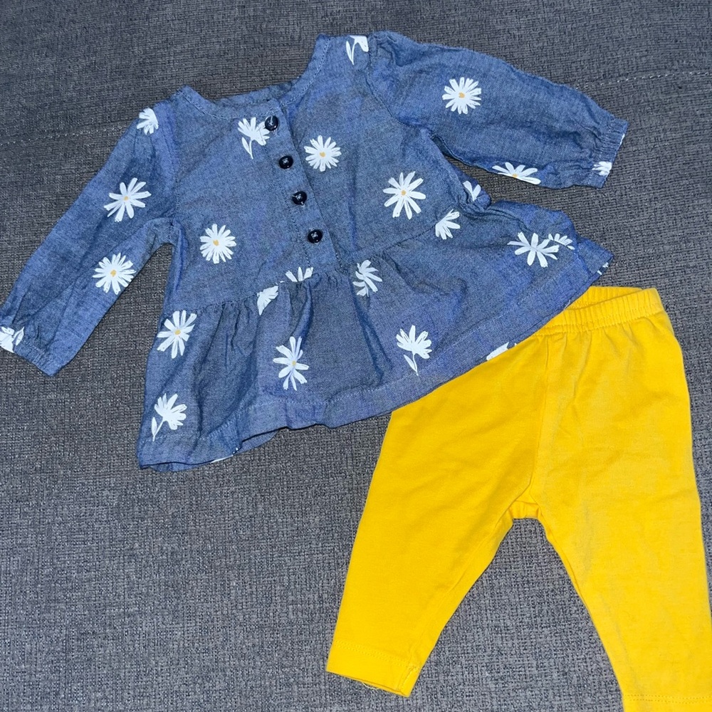 Carter’s Daisy Set - Picture 2 of 3